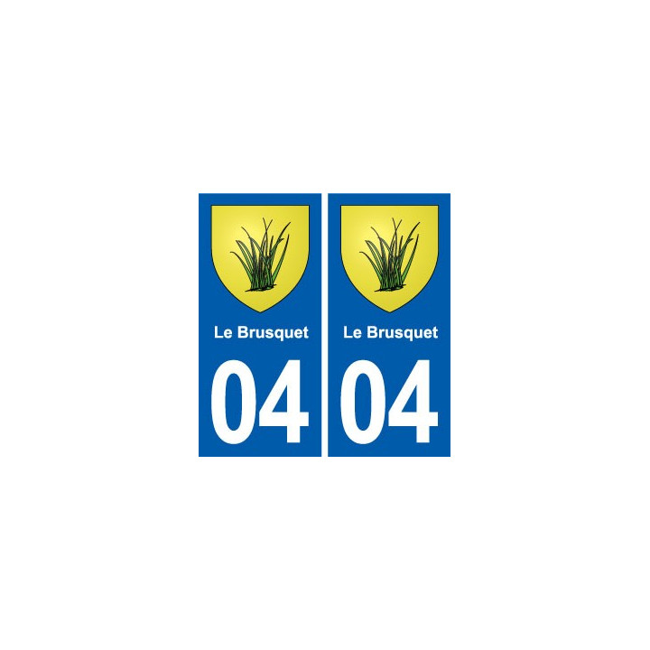 04 Entrevaux blason ville autocollant plaque stickers