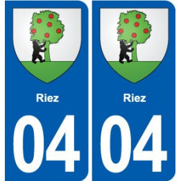 04 Misonblason ville autocollant plaque stickers