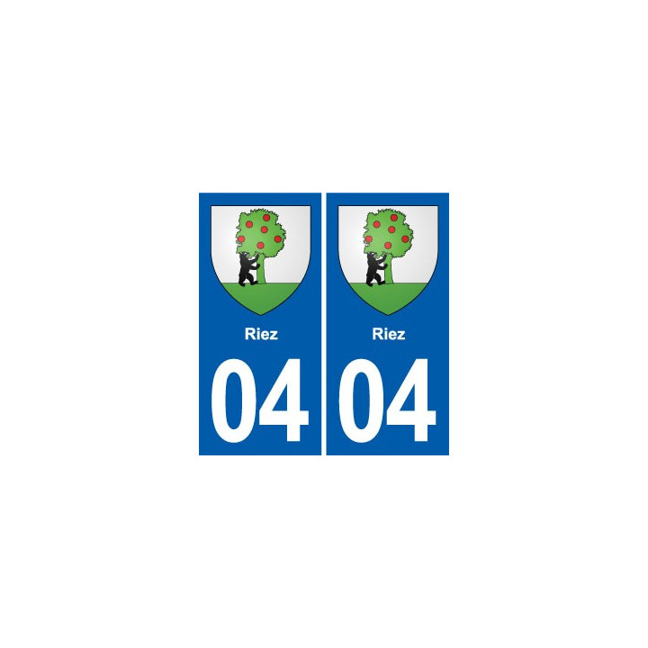 04 Misonblason ville autocollant plaque stickers