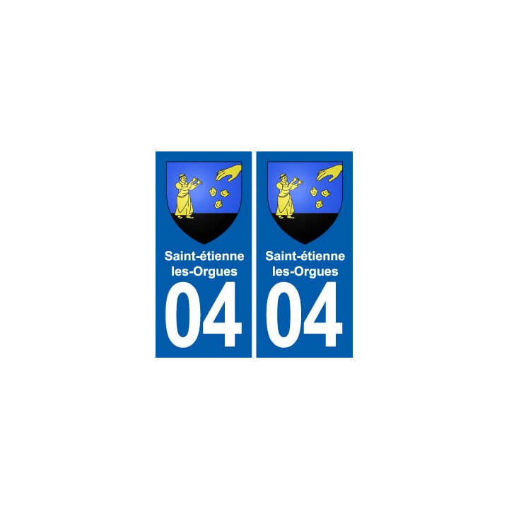 04 Peipin blason ville autocollant plaque stickers