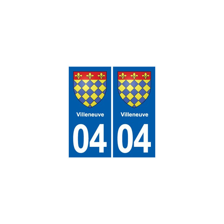 04 Riez blason ville autocollant plaque stickers