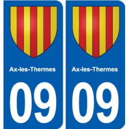 09 Verniolle blason ville autocollant plaque