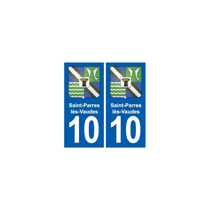 10 Bréviandes blason ville autocollant plaque stickers