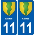 11 Palaja blason ville autocollant plaque stickers