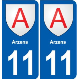 11 Palaja blason ville autocollant plaque stickers