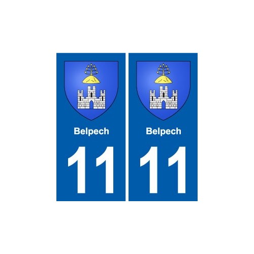 11 Palaja blason ville autocollant plaque stickers