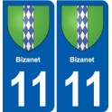 11 Palaja blason ville autocollant plaque stickers