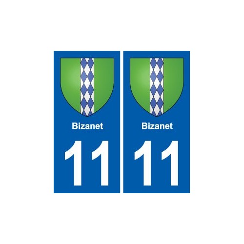 11 Palaja blason ville autocollant plaque stickers