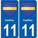 11 Palaja blason ville autocollant plaque stickers