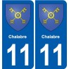 11 Palaja blason ville autocollant plaque stickers