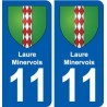 11 Palaja blason ville autocollant plaque stickers