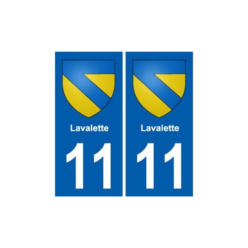 11 Palaja blason ville autocollant plaque stickers