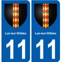 11 Palaja blason ville autocollant plaque stickers