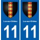 11 Palaja blason ville autocollant plaque stickers