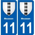 11 Palaja blason ville autocollant plaque stickers