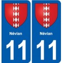 11 Palaja blason ville autocollant plaque stickers
