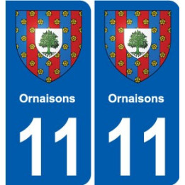 11 Palaja blason ville autocollant plaque stickers