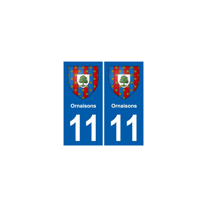 11 Palaja blason ville autocollant plaque stickers