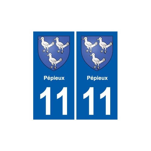 11 Palaja blason ville autocollant plaque stickers