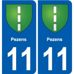 11 Palaja blason ville autocollant plaque stickers