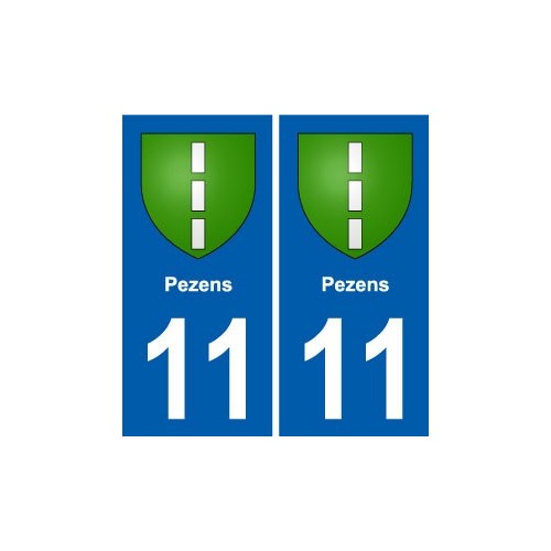 11 Palaja blason ville autocollant plaque stickers