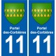 11 Palaja blason ville autocollant plaque stickers