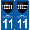11 Palaja blason ville autocollant plaque stickers