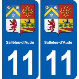11 Palaja blason ville autocollant plaque stickers
