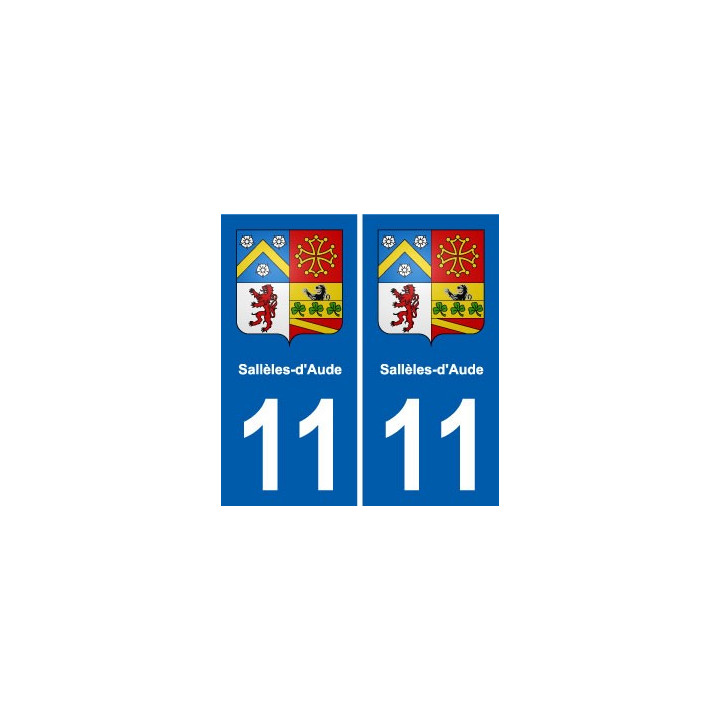 11 Palaja blason ville autocollant plaque stickers