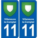 11 Palaja blason ville autocollant plaque stickers