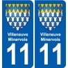 11 Palaja blason ville autocollant plaque stickers