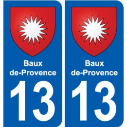 13 Cabannes blason ville autocollant plaque sticker