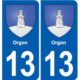 13 Istres blason ville autocollant plaque