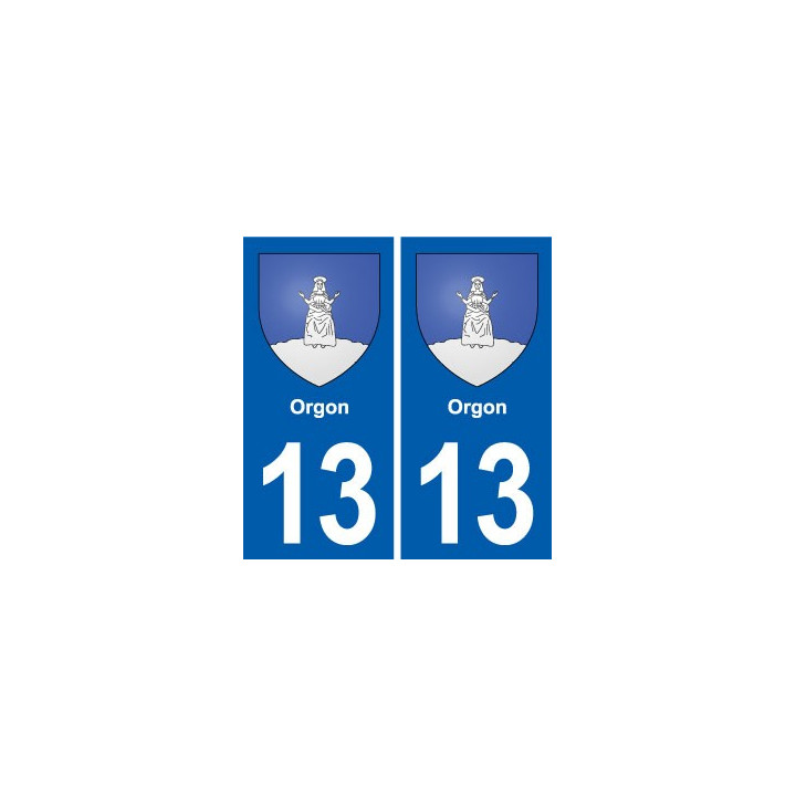 13 Istres blason ville autocollant plaque
