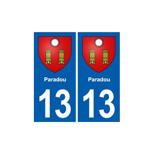 13 Istres blason ville autocollant plaque