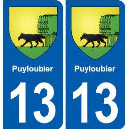 13 Istres blason ville autocollant plaque