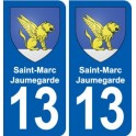 13 Istres blason ville autocollant plaque