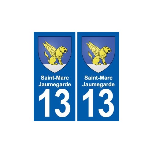 13 Istres blason ville autocollant plaque