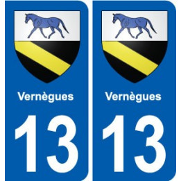 13 Istres blason ville autocollant plaque