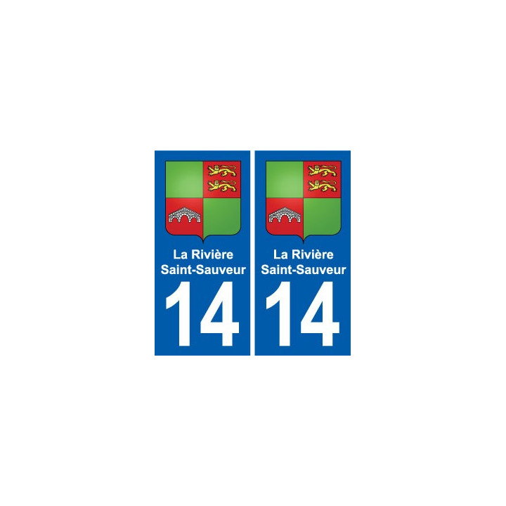 14 Cabourg blason ville autocollant plaque sticker
