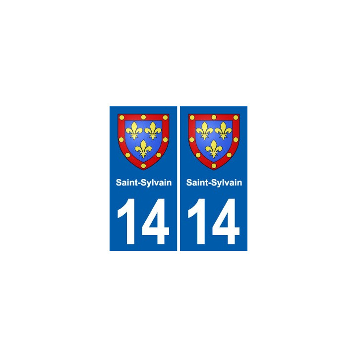 14 Cabourg blason ville autocollant plaque sticker