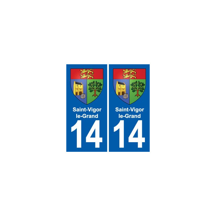 14 Cabourg blason ville autocollant plaque sticker
