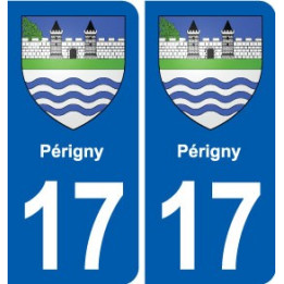 17 Montendre blason ville autocollant plaque sticker