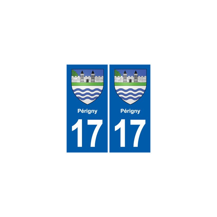 17 Montendre blason ville autocollant plaque sticker