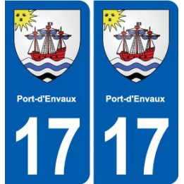 17 Montendre blason ville autocollant plaque sticker