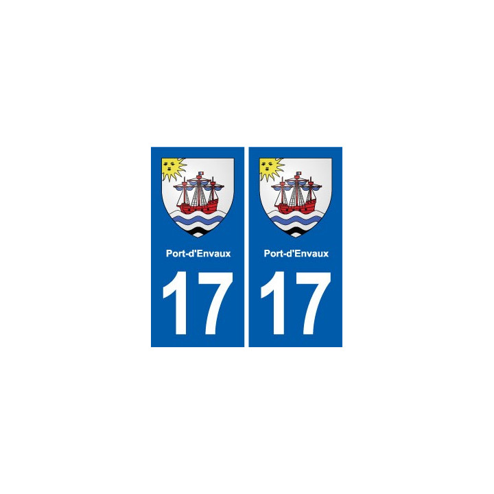 17 Montendre blason ville autocollant plaque sticker