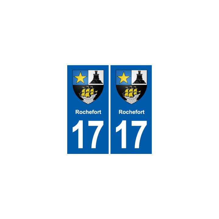 17 Montendre blason ville autocollant plaque sticker