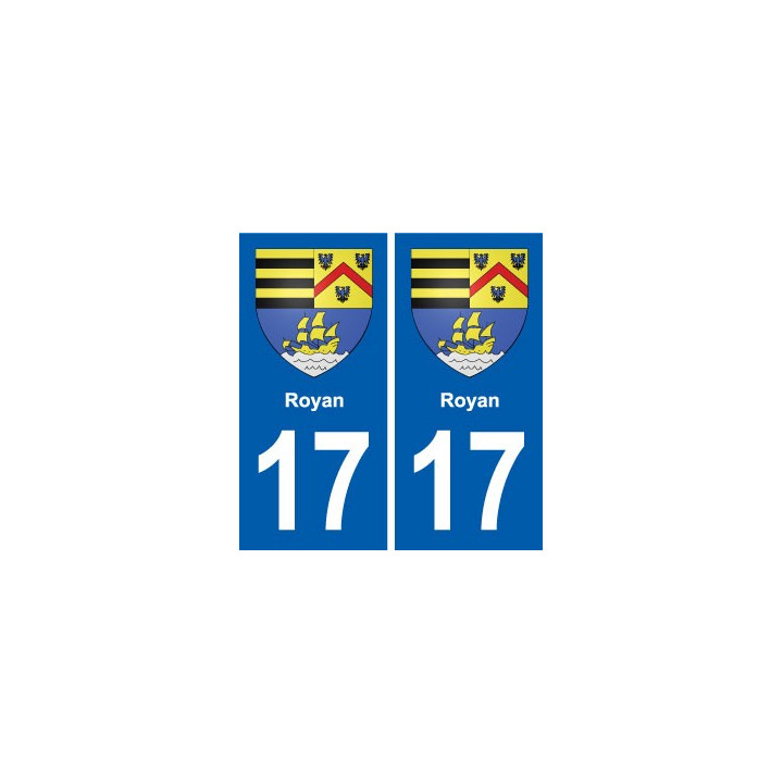 17 Montendre blason ville autocollant plaque sticker