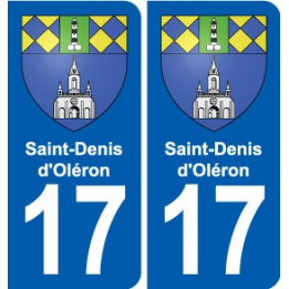 17 Montendre blason ville autocollant plaque sticker