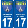 17 Montendre blason ville autocollant plaque sticker